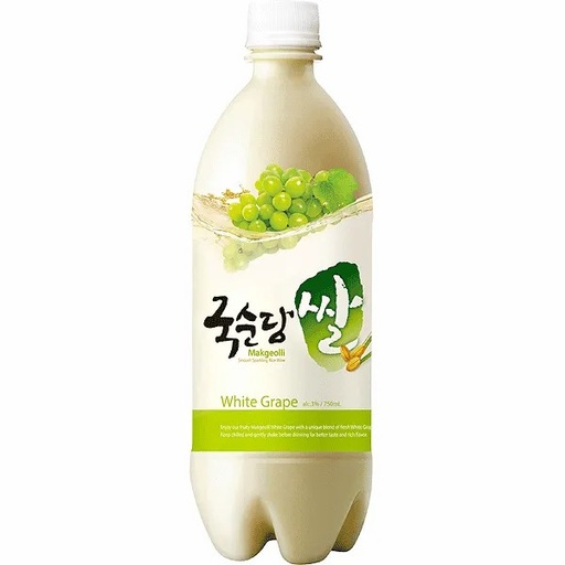 [10541] Kooksoondang Rice Wine Makgeolli Grape 750ml