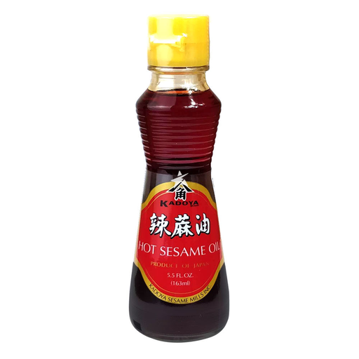 [12991] Kadoya 辣芝麻油 163ml