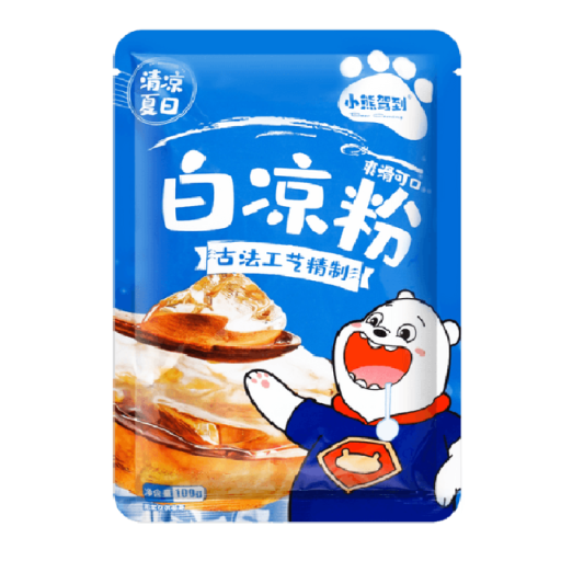 [13004] 小熊驾到 白凉粉 100g