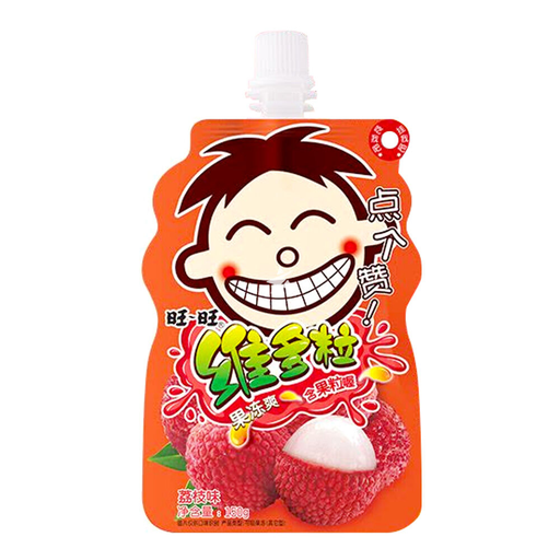 [13005] 旺旺  维多粒果冻爽 荔枝 150g