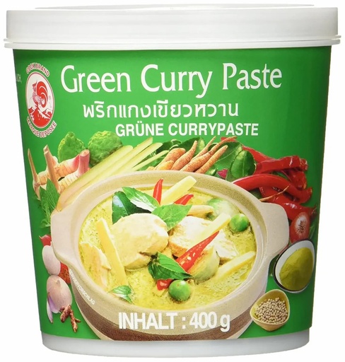 [10554] Cock green curry paste 400g