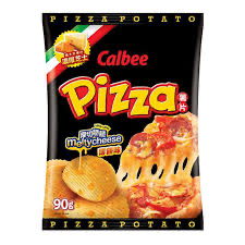 [13050] Calbee 厚切薯片 Pizaa味 55g