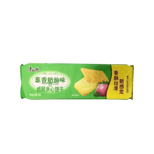 [13056] 康师傅 咸酥夹心饼干  80g