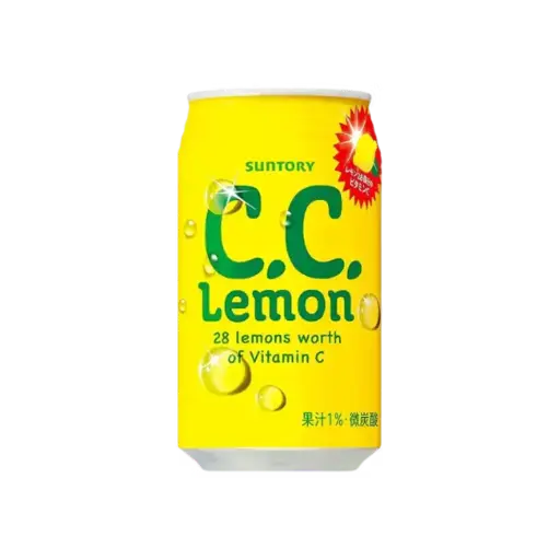 [13093] 三得利 CC柠檬味汽水 350ml