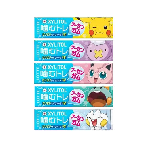 [13101] Lotte Xylit Kaugummi Soda-Geschmack (Pokémon) 26g