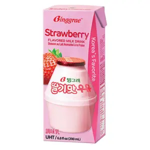 [13104] Binggrae Erdbeer Milchgetränk 200ml