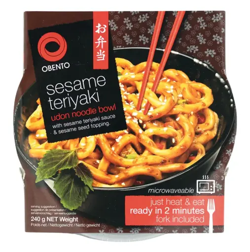 [13133] Bento Udon Ndeln Sesam Teriyaki 240g