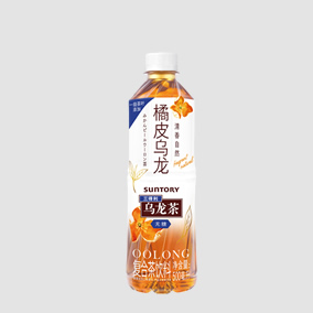 [10604] Suntory Orangenschale Oolong Tee zuckerfrei 500ml