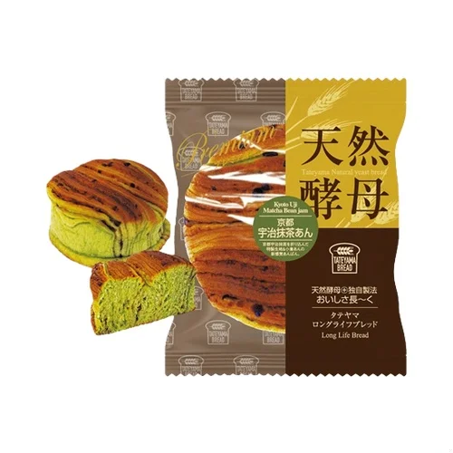 [13278] 天然酵母面包 红豆抹茶 95g