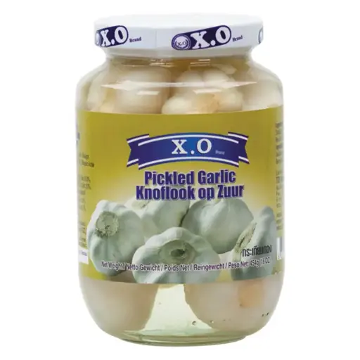 [13285] Eingelegter Knoblauch Thai Art 454g