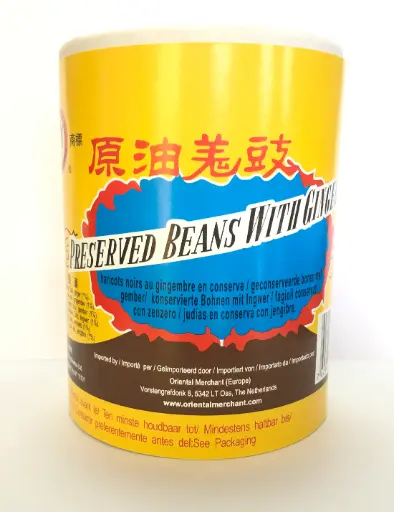 [13302] Schwarzebohnen Paste mit Ingwer 500g