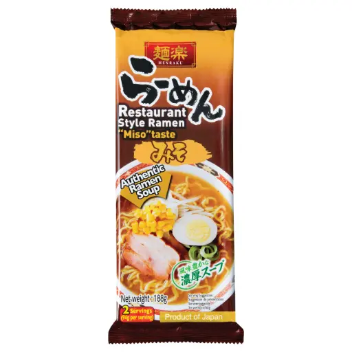 [13363] Menraku  日式味噌拉面 188g