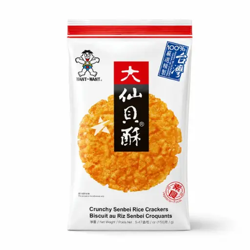 [13374] 旺旺 大仙贝 155g