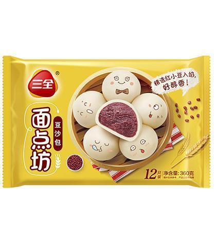[10662] Bao with sweet red bean paste 360g