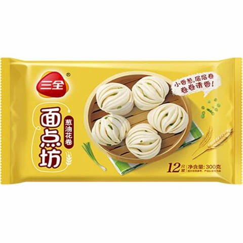 [10663] Dampfnudel mit Frühlingszwiebeln 300g