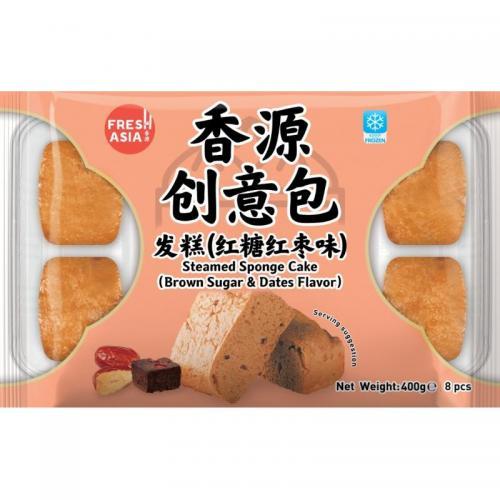 [10677] steamed rice cake with brown sugar & dates 400g