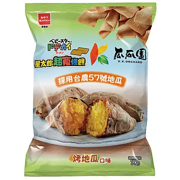 [13453] Baby Star Ramen-Knuspersnack breit Süßkartoffelgeschmack 70g