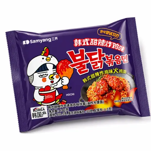 [13480] Samyang Buldak Instantnudeln süß-scharf 140g