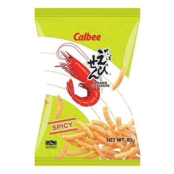 [13491] CALBEE 辣味鲜虾条 90g