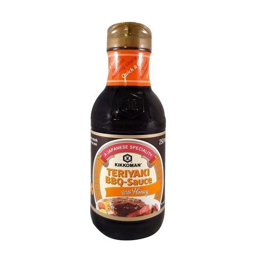 [10706] Kikkoman Teriyaki-Sauce BBQ mit Honig 250ml