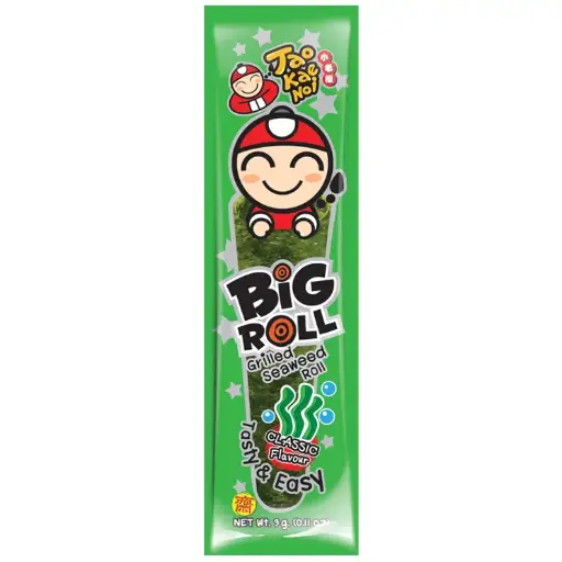 [13502] Taokaenoi Knusprige Nori-Rollen Original 3g