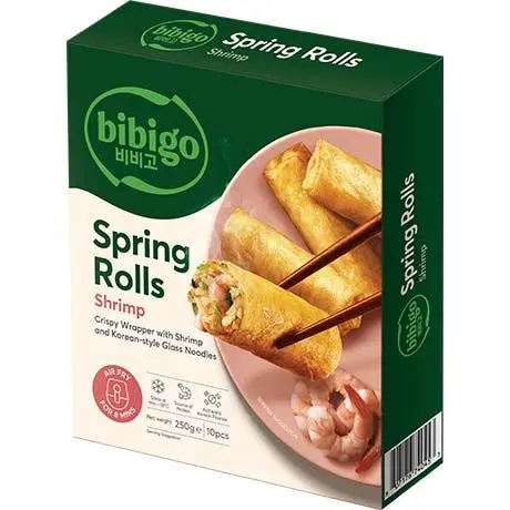 [13527] Bibigo Frühlingsrolle Garnelen 250g