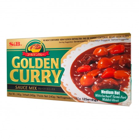 [10762] S&B Japanese Curry medium 220g