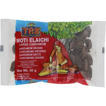 [13616] TRS Cardamom Schwarz Moti Elaichi 50g