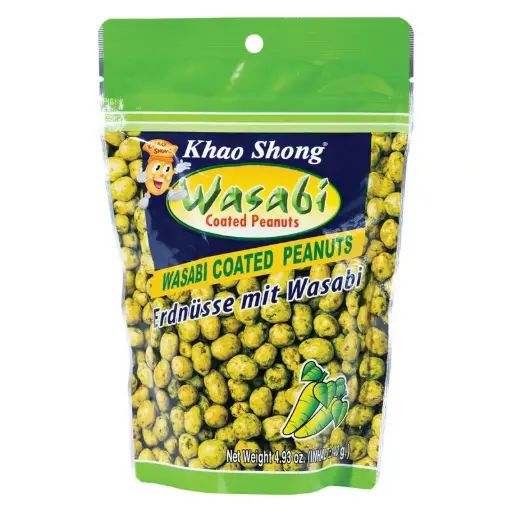 [13676] Khao Shong Erdnüsse Wasabigeschmack 140g