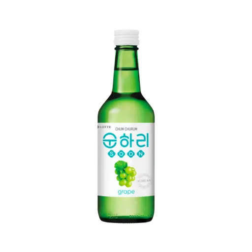 [10837] Chum Churum Soju 韩国烧酒 葡萄味16.5% Vol 350ml