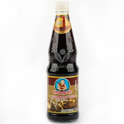 [10855] Healthy Boy Sojasauce Mushroom dunkel 700ml