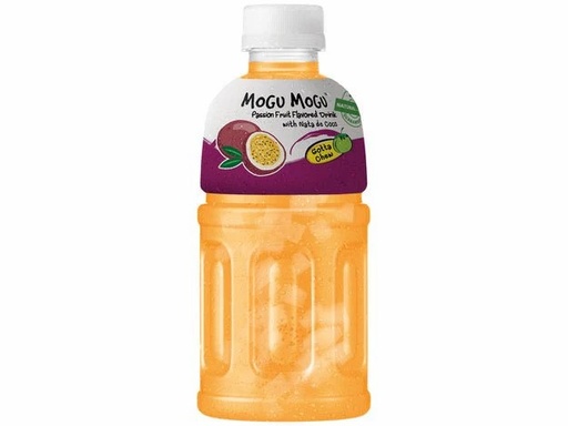 [10946] Mogu Mogu passion fruit drink with Nata de Coco 320ml
